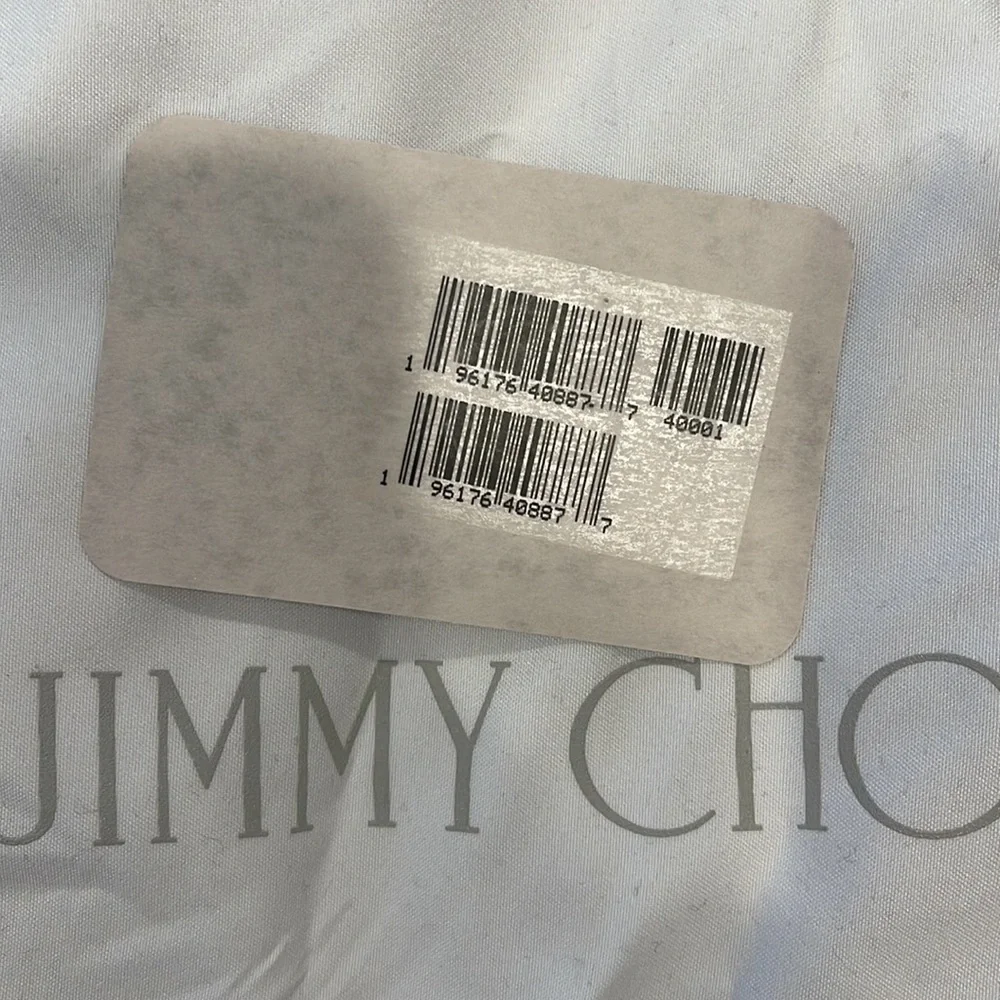 JIMMY CHOO Pegasi Crossbody Camera Bag in Marl Grey